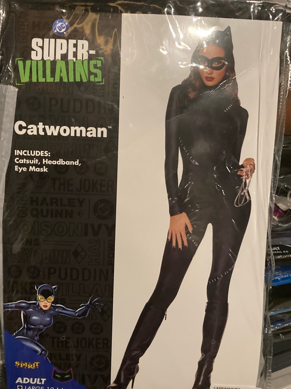 CatWoman Adult Costume! New!